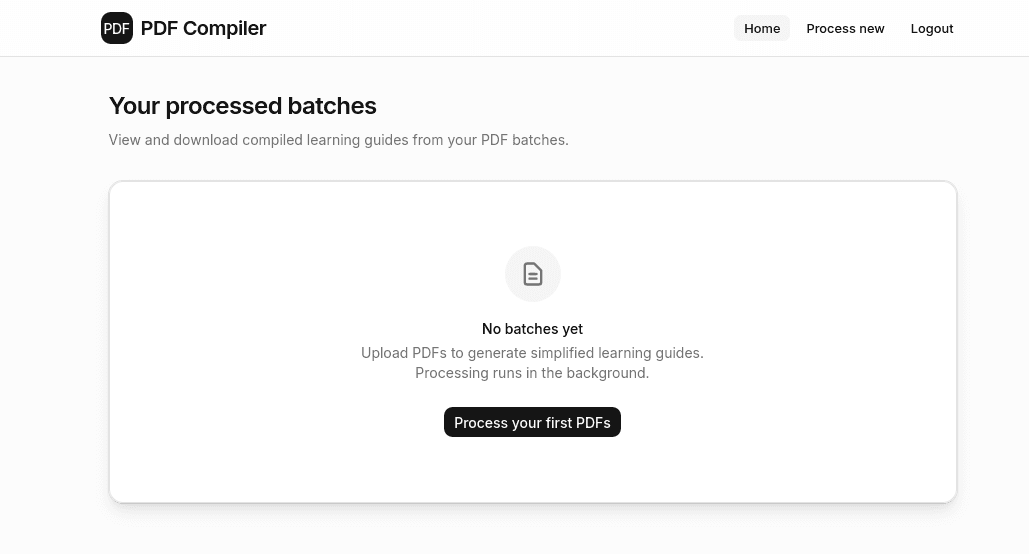PDF Compiler